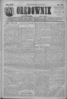 Orędownik: najstarsze ludowe pismo narodowe i katolickie w Wielkopolsce 1912.07.21 R.42 Nr164