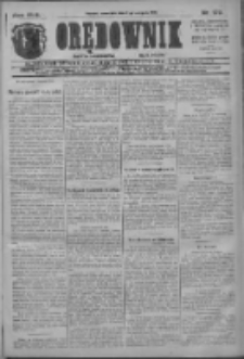 Orędownik: najstarsze ludowe pismo narodowe i katolickie w Wielkopolsce 1912.08.08 R.42 Nr179