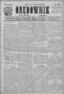 Orędownik: najstarsze ludowe pismo narodowe i katolickie w Wielkopolsce 1912.08.22 R.42 Nr190