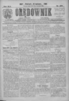 Orędownik: najstarsze ludowe pismo narodowe i katolickie w Wielkopolsce 1912.09.13 R.42 Nr209