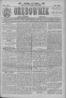 Orędownik: najstarsze ludowe pismo narodowe i katolickie w Wielkopolsce 1912.09.21 R.42 Nr216