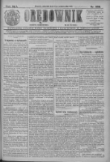 Orędownik: najstarsze ludowe pismo narodowe i katolickie w Wielkopolsce 1912.10.17 R.42 Nr238