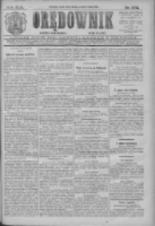 Orędownik: najstarsze ludowe pismo narodowe i katolickie w Wielkopolsce 1912.10.23 R.42 Nr243