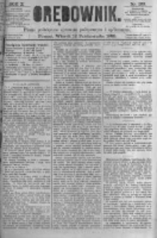 Orędownik: pismo poświęcone sprawom politycznym i sp&oacute;łecznym. 1880.10.12 R.10 nr122