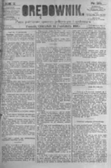 Orędownik: pismo poświęcone sprawom politycznym i spółecznym. 1880.10.14 R.10 nr123
