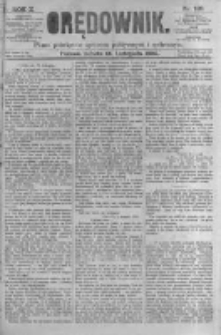 Orędownik: pismo poświęcone sprawom politycznym i spółecznym. 1880.11.20 R.10 nr139