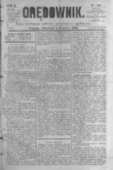 Orędownik: pismo poświęcone sprawom politycznym i spółecznym. 1880.12.02 R.10 nr144