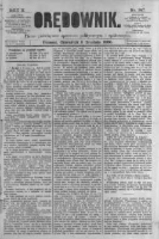 Orędownik: pismo poświęcone sprawom politycznym i spółecznym. 1880.12.09 R.10 nr147