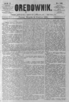 Orędownik: pismo poświęcone sprawom politycznym i spółecznym. 1880.12.14 R.10 nr149