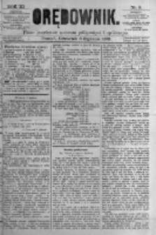 Orędownik: pismo poświęcone sprawom politycznym i spółecznym. 1881.01.06 R.11 nr3
