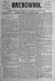 Orędownik: pismo poświęcone sprawom politycznym i spółecznym. 1881.01.22 R.11 nr10