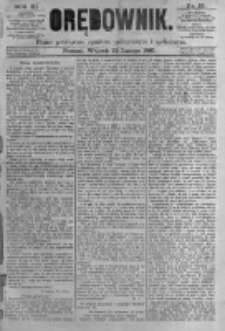 Orędownik: pismo poświęcone sprawom politycznym i spółecznym. 1881.02.22 R.11 nr23