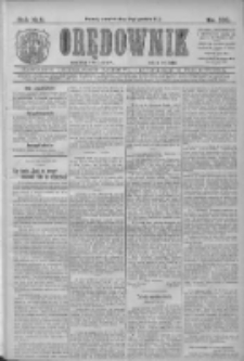 Orędownik: najstarsze ludowe pismo narodowe i katolickie w Wielkopolsce 1912.12.19 R.42 Nr290