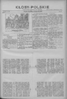 Kłosy Polskie: dodatek literacki i powieściowy do "Orędownika" 1912.10.20 Nr42