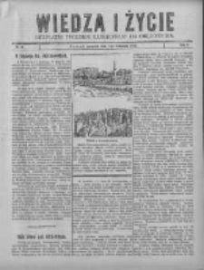 Wiedza i Życie: bezpłatny tygodnik ilustrowany do "Orędownika" 1912.11.07 R.1 Nr6