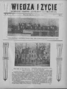 Wiedza i Życie: bezpłatny tygodnik ilustrowany do "Orędownika" 1912.12.04 R.1 Nr10