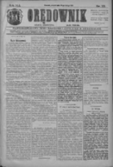 Orędownik: najstarsze ludowe pismo narodowe i katolickie w Wielkopolsce 1911.02.10 R.41 Nr33
