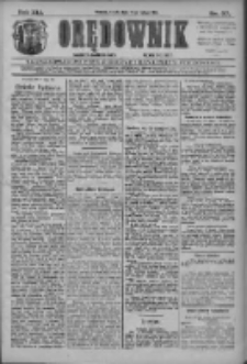 Orędownik: najstarsze ludowe pismo narodowe i katolickie w Wielkopolsce 1911.02.15 R.41 Nr37