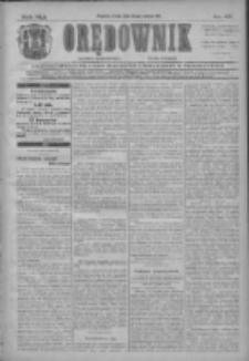 Orędownik: najstarsze ludowe pismo narodowe i katolickie w Wielkopolsce 1911.03.22 R.41 Nr67