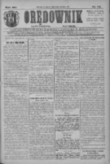 Orędownik: najstarsze ludowe pismo narodowe i katolickie w Wielkopolsce 1911.04.13 R.41 Nr85