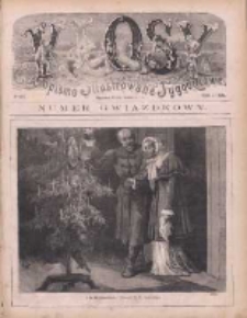 Kłosy: czasopismo ilustrowane, tygodniowe, poświęcone literaturze, nauce i sztuce 1881.12.10(22) T.33 Nr860