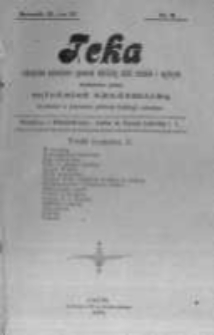 Teka: czasopismo poświęcone sprawom młodzieży szkół średnich i wyższych wydawane przez młodzież akademicką. 1900 R.2 nr2