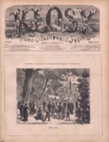 Kłosy: czasopismo ilustrowane, tygodniowe, poświęcone literaturze, nauce i sztuce 1881.10.01(13) T.33 Nr850
