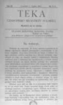 Teka: czasopismo młodzieży polskiej. 1901 R.3 nr6-7