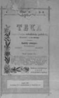 Teka: czasopismo młodzieży polskiej. 1901 R.3 nr12