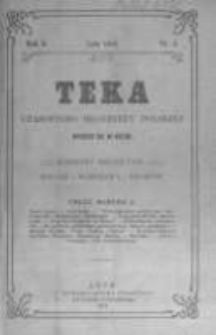 Teka: czasopismo młodzieży polskiej. 1903 R.5 nr2