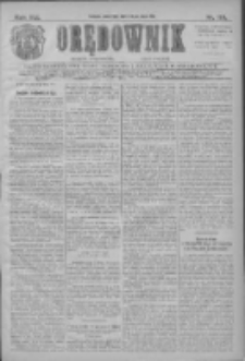 Orędownik: najstarsze ludowe pismo narodowe i katolickie w Wielkopolsce 1911.05.25 R.41 Nr119