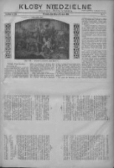 Kłosy Niedzielne: dodatek literacki i powieściowy do "Orędownika" 1911.01.22 Nr4