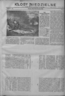 Kłosy Niedzielne: dodatek literacki i powieściowy do "Orędownika" 1911.01.29 Nr5