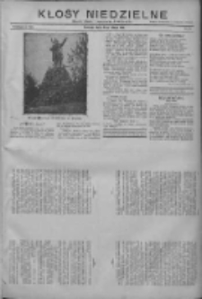 Kłosy Niedzielne: dodatek literacki i powieściowy do "Orędownika" 1911.02.05 Nr6