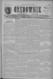 Orędownik: najstarsze ludowe pismo narodowe i katolickie w Wielkopolsce 1911.07.08 R.41 Nr153