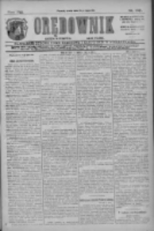 Orędownik: najstarsze ludowe pismo narodowe i katolickie w Wielkopolsce 1911.07.19 R.41 Nr162