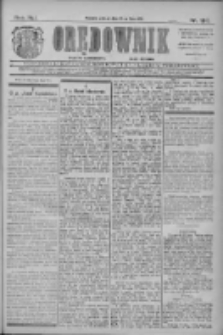 Orędownik: najstarsze ludowe pismo narodowe i katolickie w Wielkopolsce 1911.07.25 R.41 Nr167