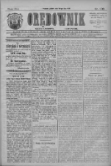 Orędownik: najstarsze ludowe pismo narodowe i katolickie w Wielkopolsce 1911.07.28 R.41 Nr170