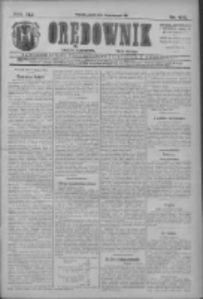 Orędownik: najstarsze ludowe pismo narodowe i katolickie w Wielkopolsce 1911.08.11 R.41 Nr182