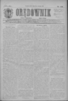 Orędownik: najstarsze ludowe pismo narodowe i katolickie w Wielkopolsce 1911.08.19 R.41 Nr188
