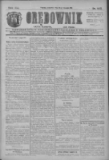Orędownik: najstarsze ludowe pismo narodowe i katolickie w Wielkopolsce 1911.08.24 R.41 Nr192