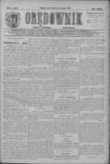 Orędownik: najstarsze ludowe pismo narodowe i katolickie w Wielkopolsce 1911.09.05 R.41 Nr202