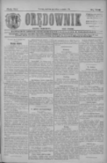 Orędownik: najstarsze ludowe pismo narodowe i katolickie w Wielkopolsce 1911.09.10 R.41 Nr206