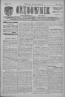 Orędownik: najstarsze ludowe pismo narodowe i katolickie w Wielkopolsce 1911.09.20 R.41 Nr214