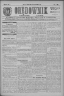 Orędownik: najstarsze ludowe pismo narodowe i katolickie w Wielkopolsce 1911.09.23 R.41 Nr217