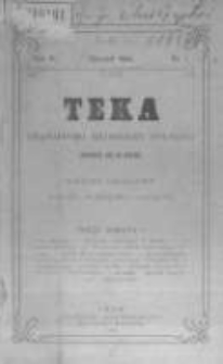 Teka: czasopismo młodzieży polskiej. 1904 R.6 nr1