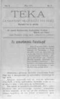 Teka: czasopismo młodzieży polskiej. 1908 R.10 nr5