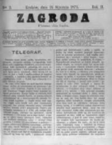 Zagroda: pismo dla ludu. 1873.01.24 R.3 nr2