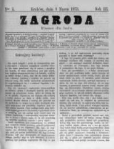 Zagroda: pismo dla ludu. 1873.03.08 R.3 nr5