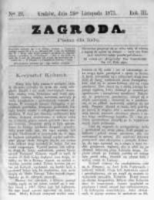 Zagroda: pismo dla ludu. 1873.11.24 R.3 nr22